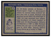 1972 Topps Richard Neal #87 Rookie Card Low Grade — Example B back of card