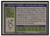 1972 Topps George Farmer #84 Rookie Card Low Grade — Example A back of card