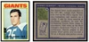 1972 Topps Ronnie Hornsby #16 Rookie Card Low Grade — Example B front and back of card