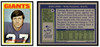 1972 Topps Bob Grim #76 Rookie Card Low Grade front and back of card