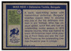1972 Topps Mike Reid #67 Rookie Card Low Grade - Creases back of card
