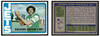 1972 Topps Richard Caster #68 Rookie Card Low Grade — Example B front and back of card