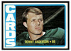 1972 Topps Donny Anderson #32 Low Grade - Creases front of card