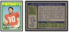 1972 Topps Carl Garrett #229 Low Grade front and back of card