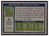 1972 Topps Ken Reaves #39 Low Grade - Creases — Example C back of card