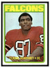 1972 Topps Claude Humphrey #75 HOF Low Grade front of card