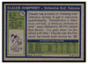 1972 Topps Claude Humphrey #75 HOF Low Grade back of card