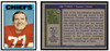 1972 Topps Jim Tyrer #111 Low Grade front and back of card