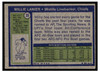 1972 Topps Willie Lanier #35 HOF Low Grade - Creases — Example B back of card