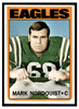1972 Topps Mark Nordquist #102 Rookie Card Low Grade - Creases front of card