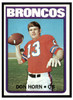 1972 Topps Don Horn #178 Low Grade front of card