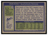 1972 Topps Don Horn #178 Low Grade back of card