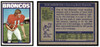 1972 Topps Bob Anderson #154 Low Grade - Creases front and back of card