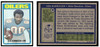 1972 Topps Ken Burrough #26 Rookie Card Low Grade - Creases front and back of card