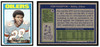 1972 Topps Ken Houston #78 HOF Low Grade - Creases front and back of card