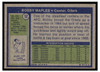 1972 Topps Bobby Maples #52 Low Grade - Creases back of card