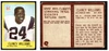 1967 Philadelphia Clancy Williams #95 Rookie Card Low Grade - Creases front and back of card