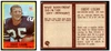 1967 Philadelphia Obert Logan #126 Rookie Card Low Grade - Creases front and back of card