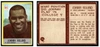 1967 Philadelphia Johnny Roland #163 Rookie Card Low Grade - Creases front and back of card