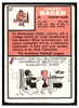 1966 Topps Johnny Baker #47 Low Grade - Creases back of card