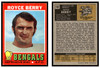 1971 Topps Royce Berry #182 Low Grade - Creases front and back of card