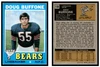 1971 Topps Doug Buffone #126 Low Grade - Creases front and back of card