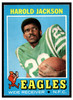 1971 Topps Harold Jackson #215 Low Grade - Creases front of card