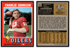 1971 Topps Charlie Johnson #85 Low Grade - Creases front and back of card