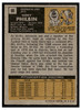 1971 Topps Gerry Philbin #98 Low Grade - Creases back of card