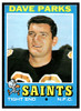 1971 Topps Dave Parks #37 Low Grade front of card