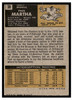 1971 Topps Paul Martha #38 Low Grade — Example A back of card