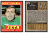 1971 Topps Gerry Philbin #98 Low Grade front and back of card