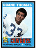 1971 Topps Duane Thomas #65 Rookie Card Low Grade front of card