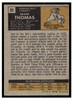 1971 Topps Duane Thomas #65 Rookie Card Low Grade back of card