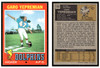 1971 Topps Garo Yepremian #121 Rookie Card Low Grade front and back of card