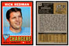 1971 Topps Rick Redman #42 Low Grade — Example B front and back of card