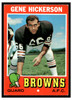 1971 Topps Gene Hickerson #36 HOF Low Grade — Example A front of card