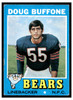 1971 Topps Doug Buffone #126 Low Grade — Example B front of card