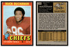 1971 Topps Buck Buchanan #13 HOF Low Grade — Example A front and back of card