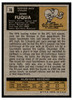 1971 Topps John Fuqua #76 Rookie Card Low Grade back of card