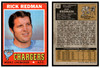 1971 Topps Rick Redman #42 Low Grade — Example C front and back of card
