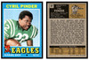 1971 Topps Cyril Pinder #87 Rookie Card Low Grade front and back of card