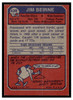 1973 Topps Jim Beirne #439 Low Grade back of card