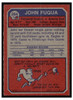 1973 Topps John Fuqua #264 Low Grade back of card