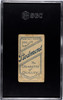 1910 T206 Howie Camnitz Arms Crossed Piedmont 350 SGC 1 back of card