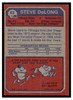 1973 Topps Steve DeLong #63 Low Grade back of card