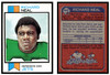 1973 Topps Richard Neal #443 Low Grade front and back of card