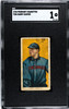 1910 T206 Harry Gasper Throwing Piedmont 350 SGC 1 front of card