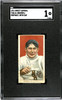 1911 T206 Al Bridwell Portrait, With Cap Sweet Caporal 350-460 SGC 1 front of card 1911 T206 Al Bridwell Portrait, With Cap Sweet Caporal 350-460 SGC 1 front of card