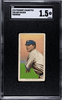1910 T206 Nap Rucker Throwing Piedmont 350 SGC 1.5 front of card 1910 T206 Nap Rucker Throwing Piedmont 350 SGC 1.5 front of card